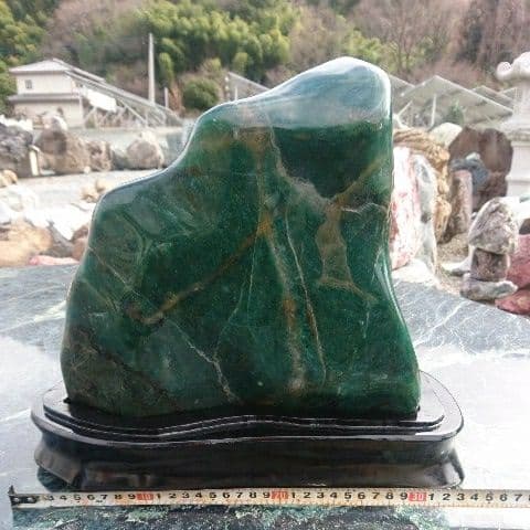 ブラジル産 グリーンクォーツ 鑑賞石 原石 宝石 パワーストーン オブジェ