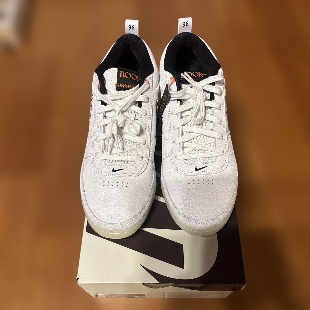 Nike BooK 1 ホワイトスニーカー