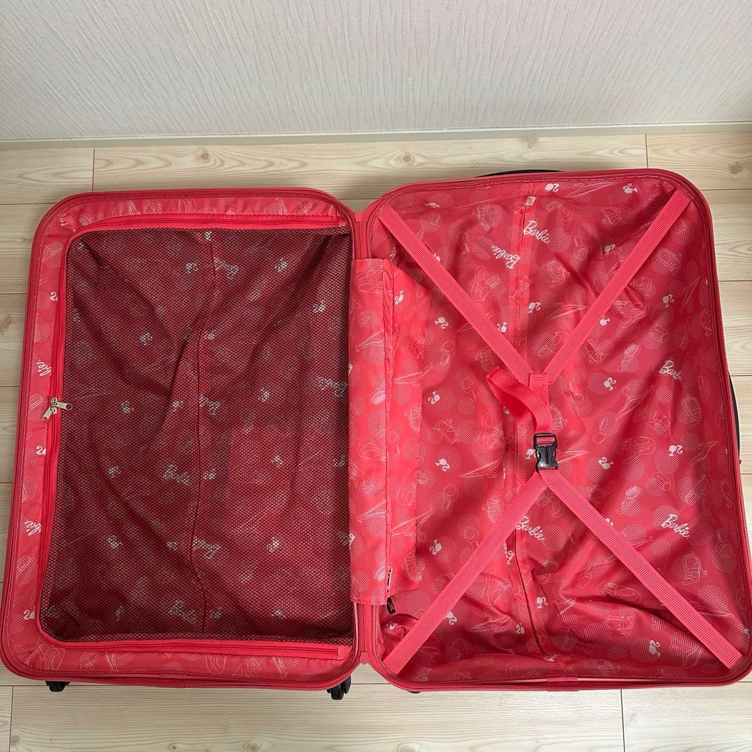 Barbie バービー ace スーツケース ピンク ホワイト 大型