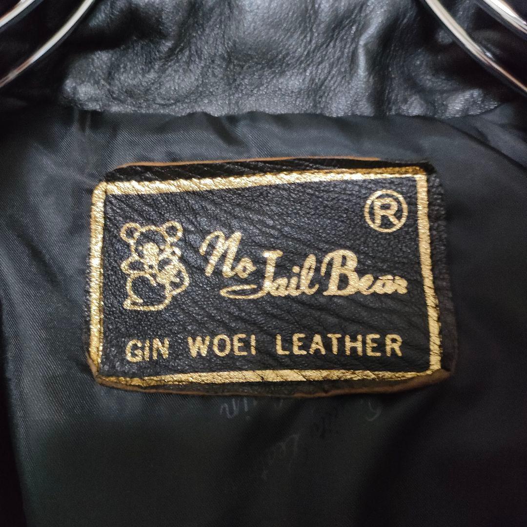 レザージャケット ボンバージャケット フライトジャケット 本革 スペイン製 L