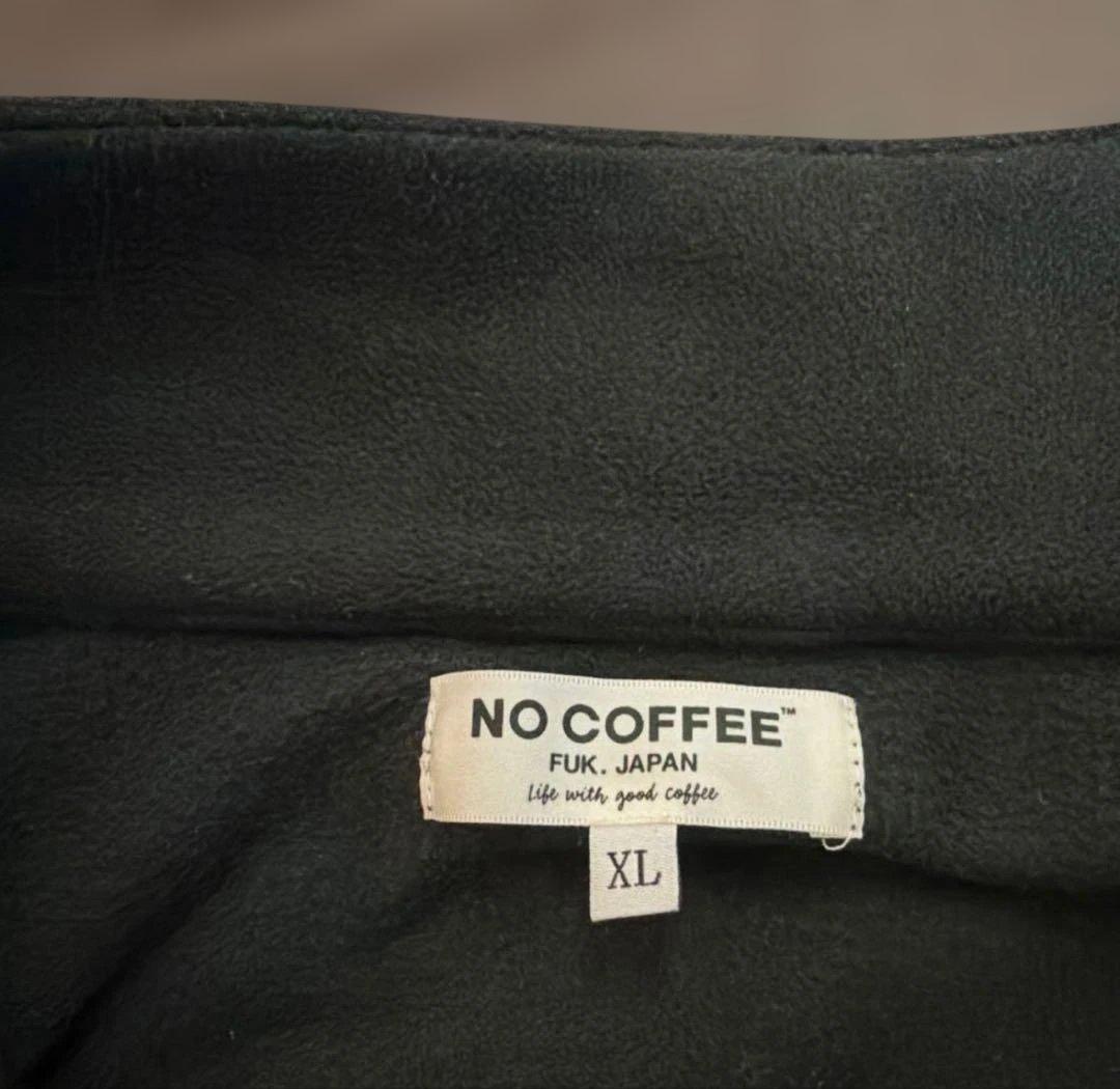 NO COFFEE clubhausフリースジャケット XL