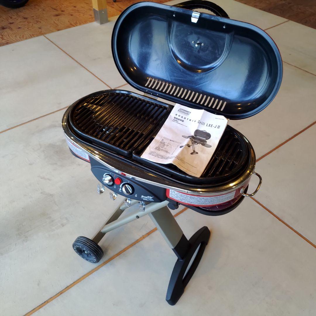Coleman Grill LXE-J2 ポータブルガスグリル 赤