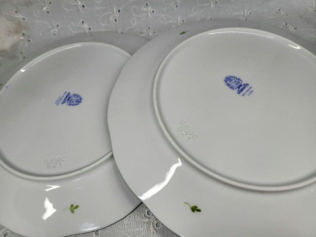 未使用✨ヘレンド ウィーンの薔薇 プレート 中皿 ピンク ローズ✨希少23cm