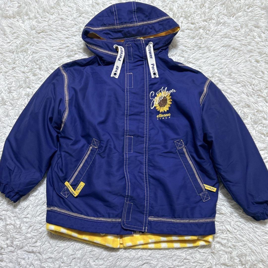 【2299】✨美品✨ ellesse スキーウェア　セットアップ　フラワー