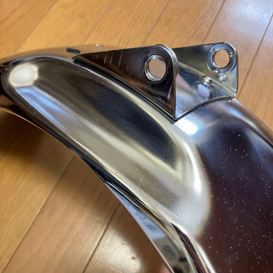 4Lモンキー純正クロームフェンダーセット前後