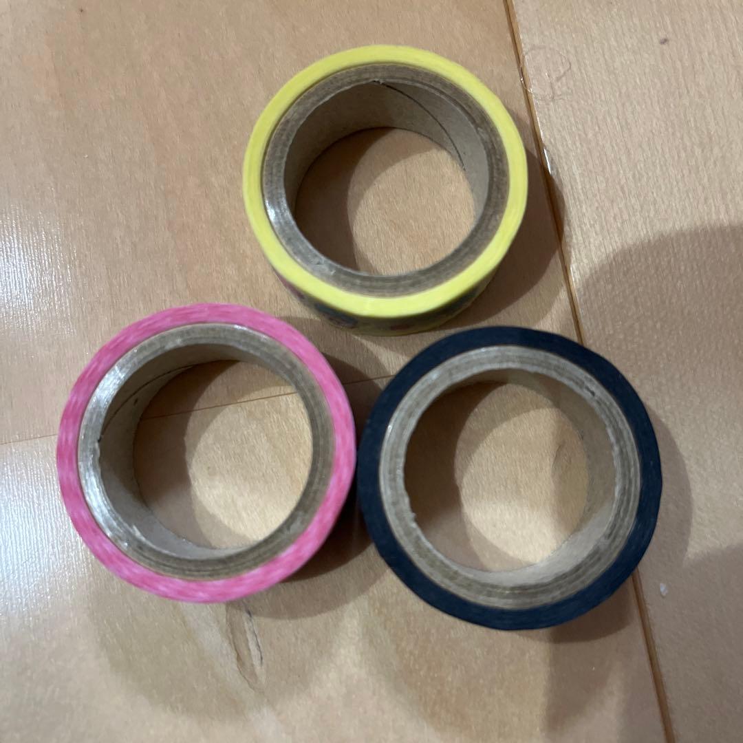 マイメロ キキララ クロミ マスキングテープ 3つセット