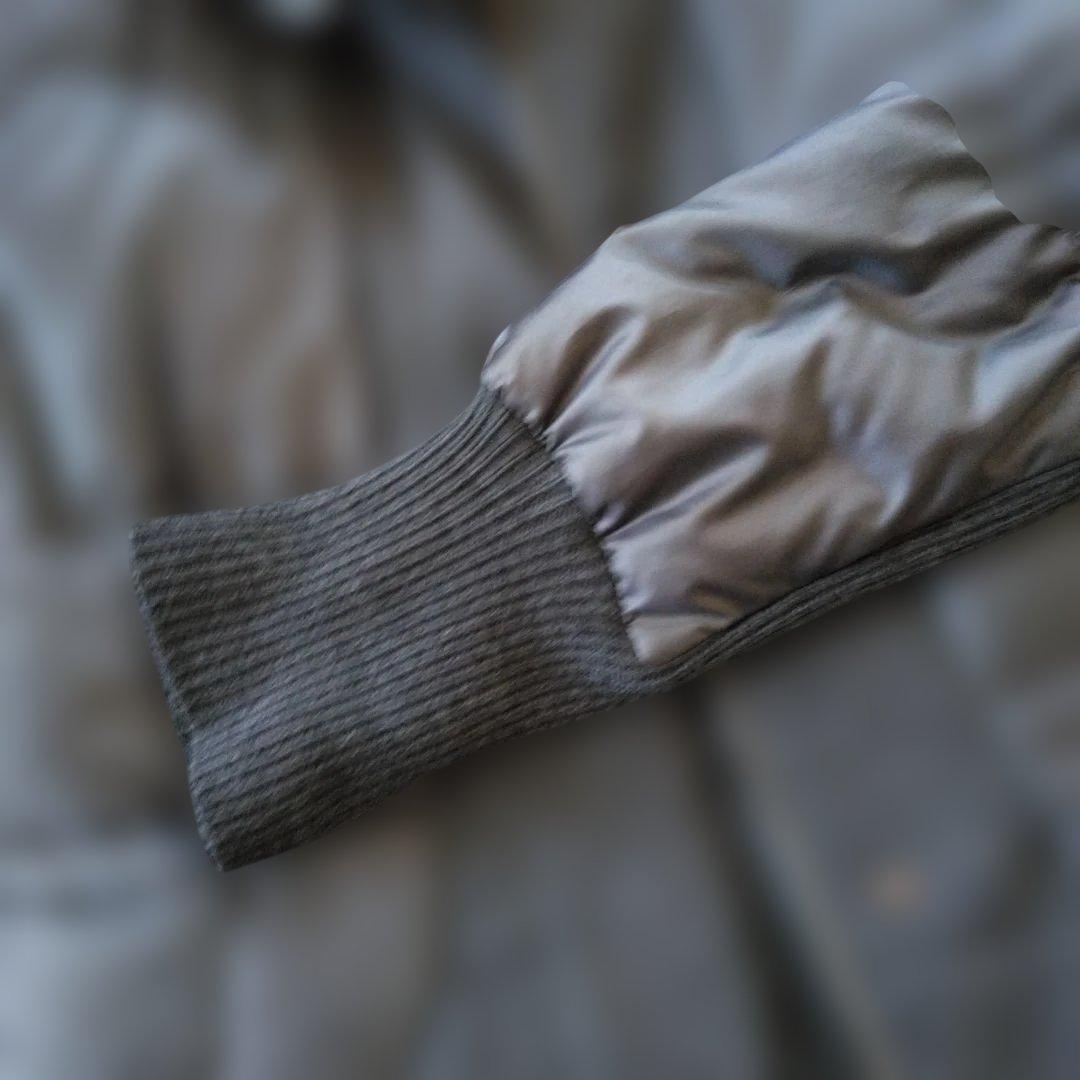 購入者、スキャパ・グレーダウンコート・ウール混合 お洒落なデザイン