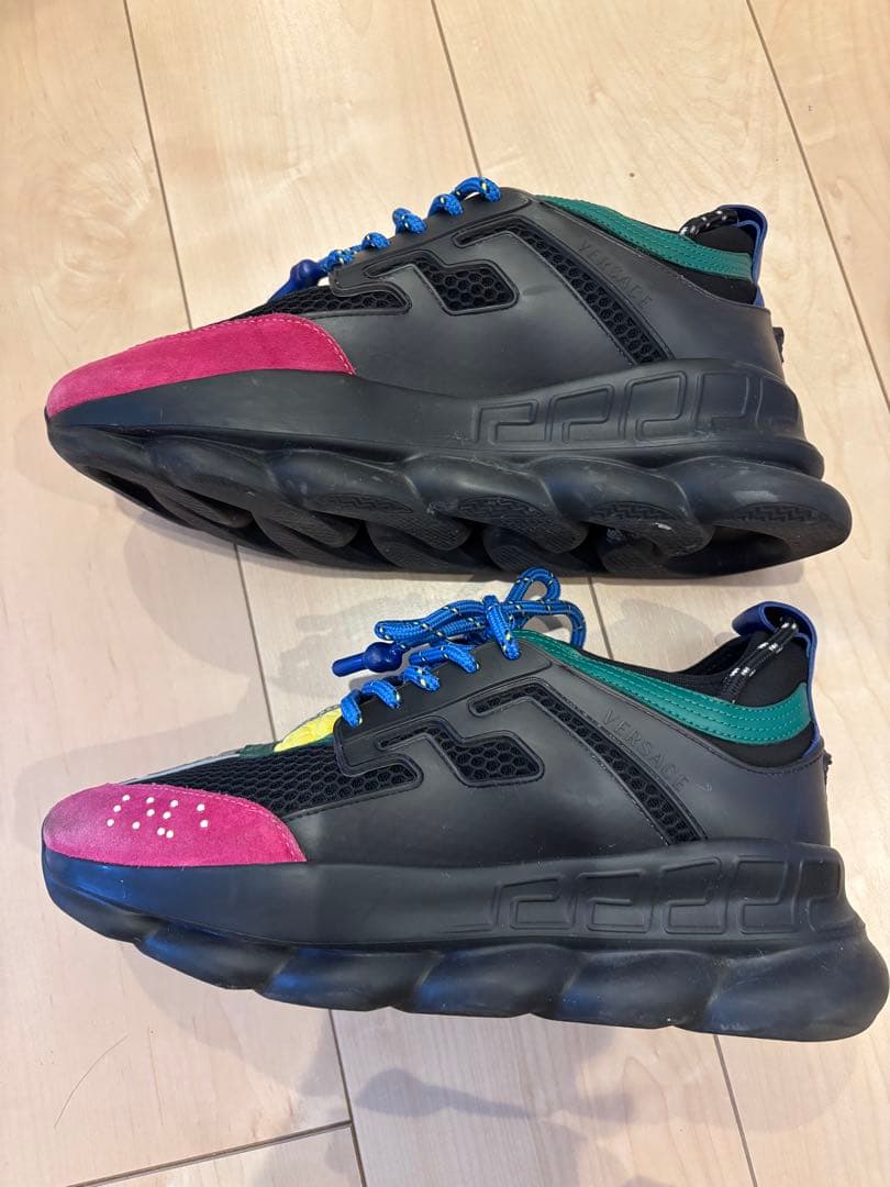 【大幅値下げ中‼️】Versace チェーンリアクション ダットスニーカー 41