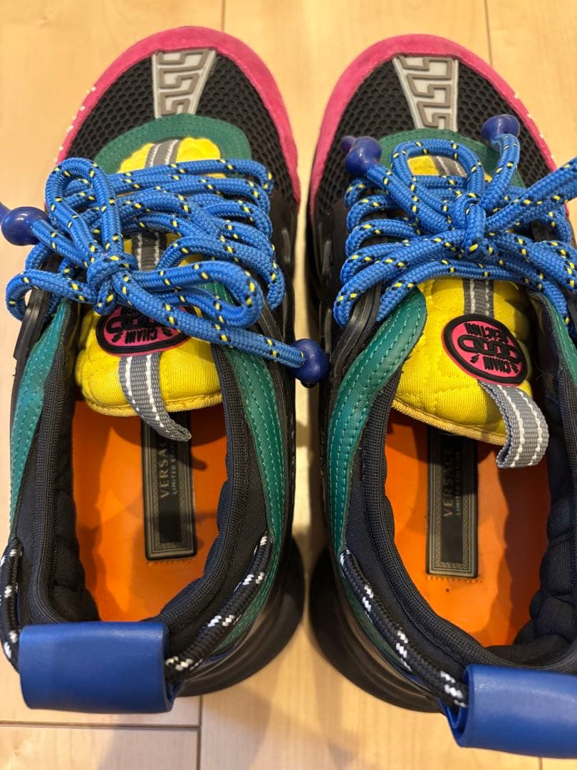 【大幅値下げ中‼️】Versace チェーンリアクション ダットスニーカー 41