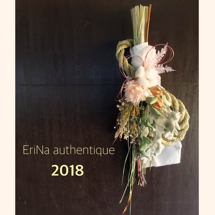 26.自家栽培ドライフラワー しめ飾り しめ縄 プリザーブド スワッグ