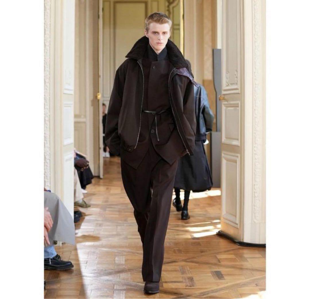 ジャケット・アウター ssstein MOUTON COLLAR PADDED JACKET