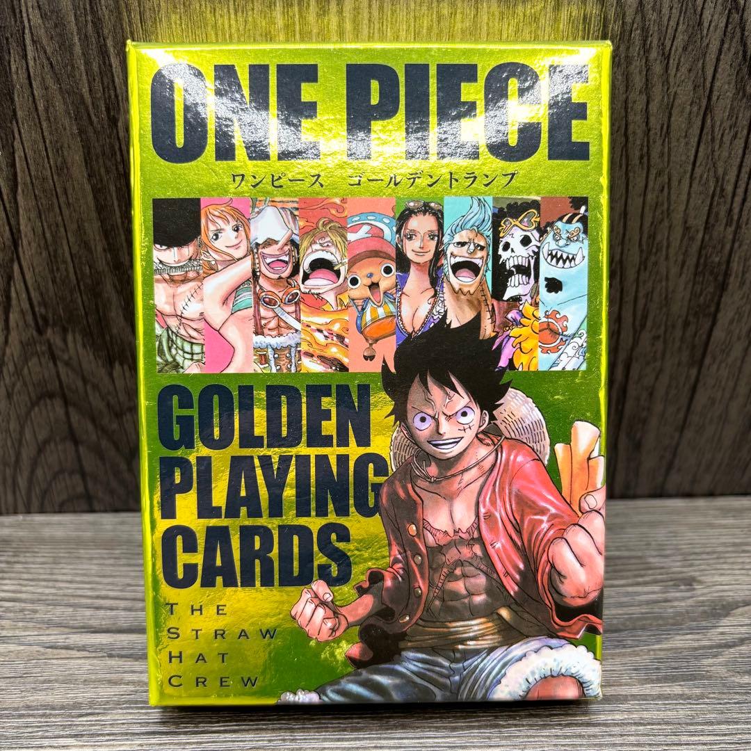 未使用品ワンピース ONE PIECE ゴールデントランプ 麦わらの一味 ルフィ