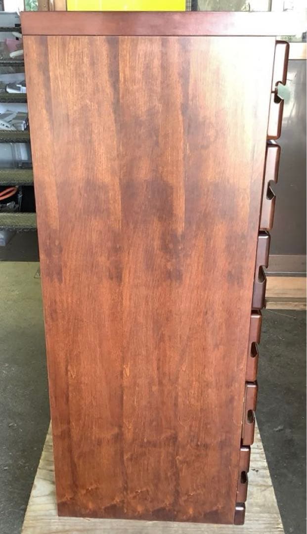 【昭和レトロ】和モダン 木目が素敵な7段和箪笥 タンス