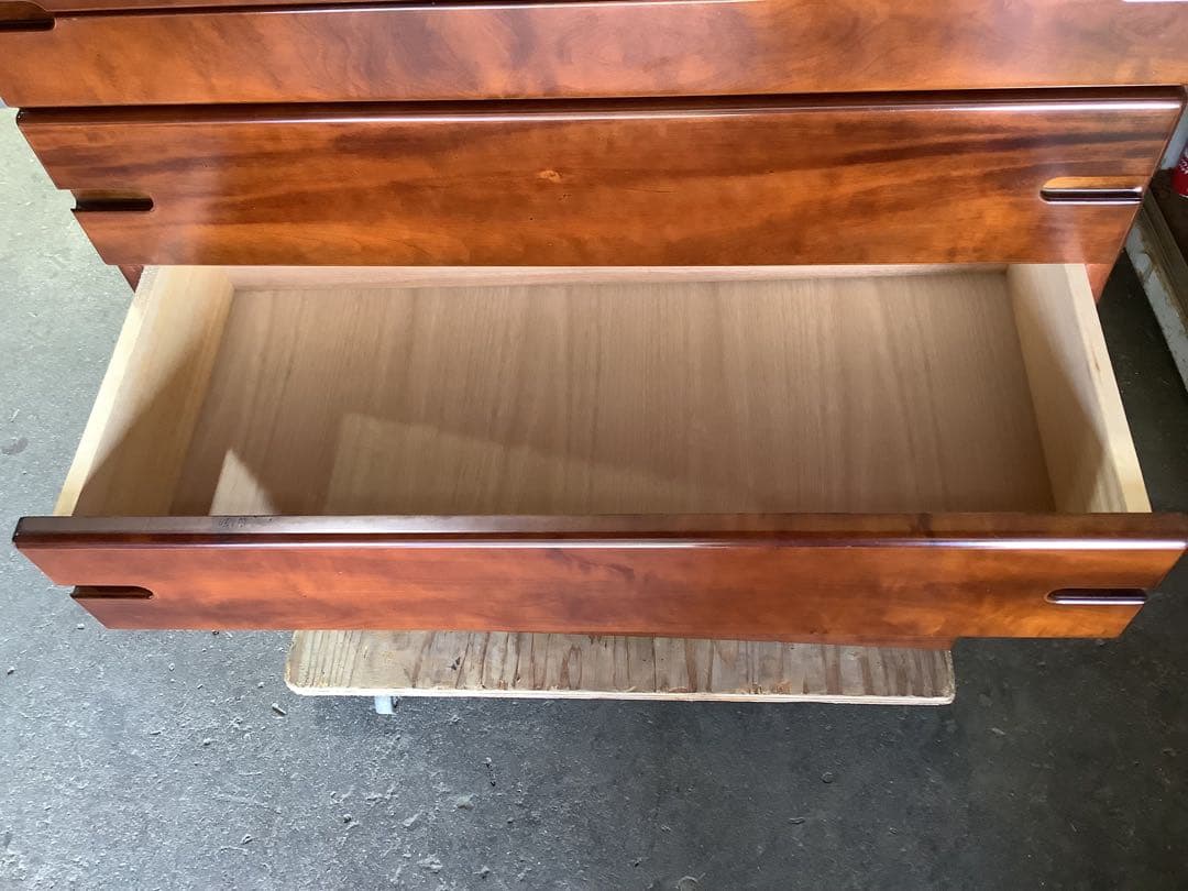 【昭和レトロ】和モダン 木目が素敵な7段和箪笥 タンス