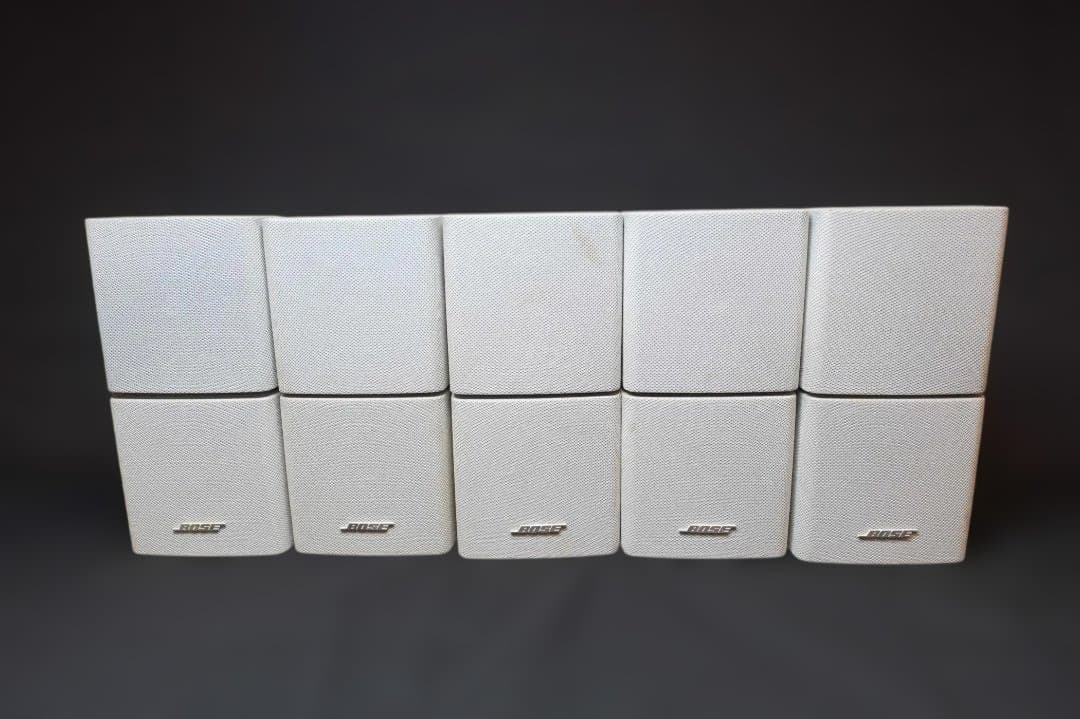 BOSE ダブルキューブ型サラウンドスピーカー 5個セット 白