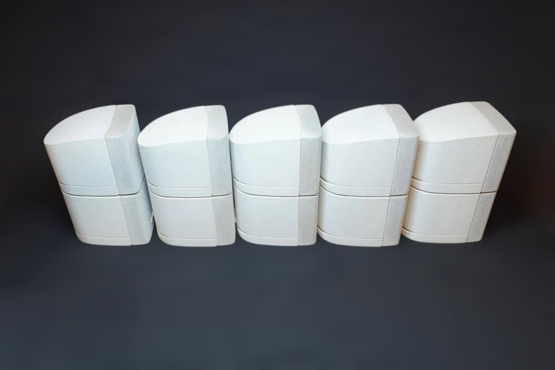 BOSE ダブルキューブ型サラウンドスピーカー 5個セット 白