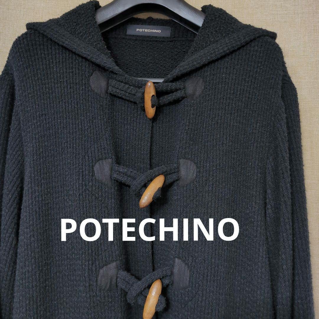 ✨️POTECHINO ✨️フード付きダッフルコート