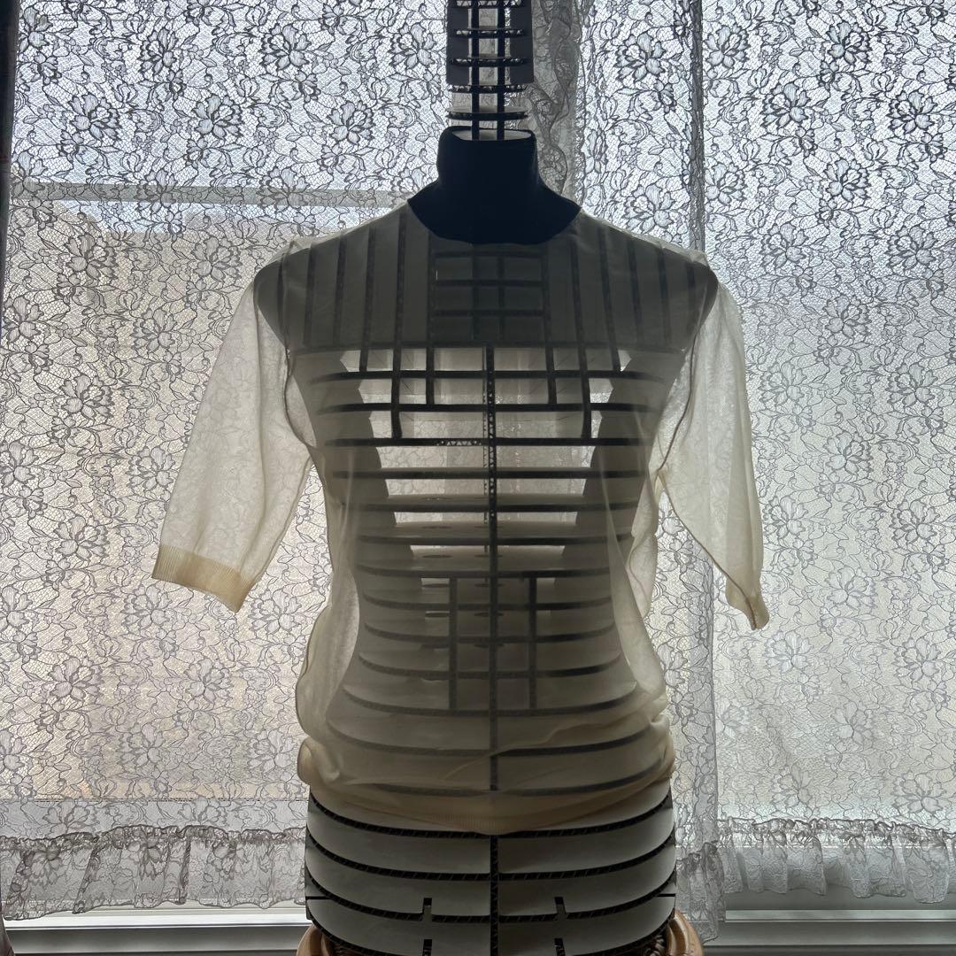 TOGA ARCHIVES トーガアーカイブス シースルートップス size36