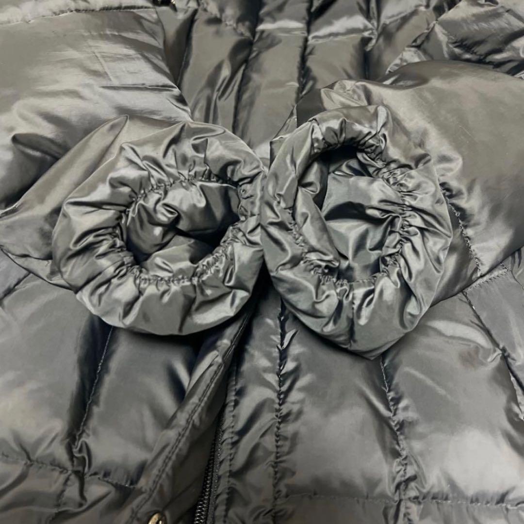 【美品】23区 洗える シレータフタ ダウン コート ラクーン ファー