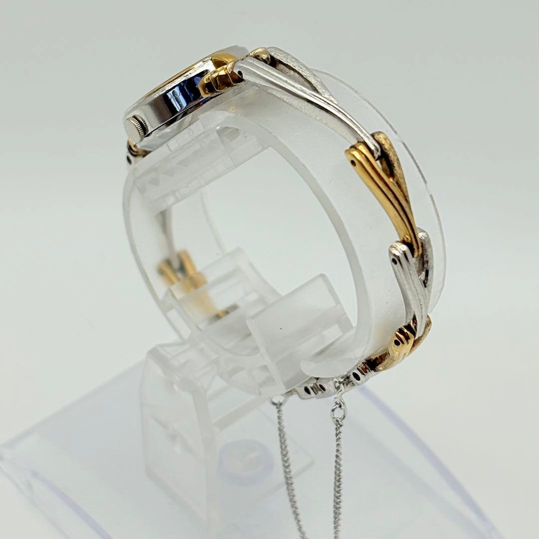 ★新品電池★ 稼働品 SEIKO 腕時計 レディース オーバル コンビカラー