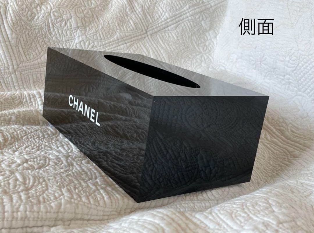 シャネル　ティッシュボックス　CHANELティッシュボックス　ノベルティ　贈答品