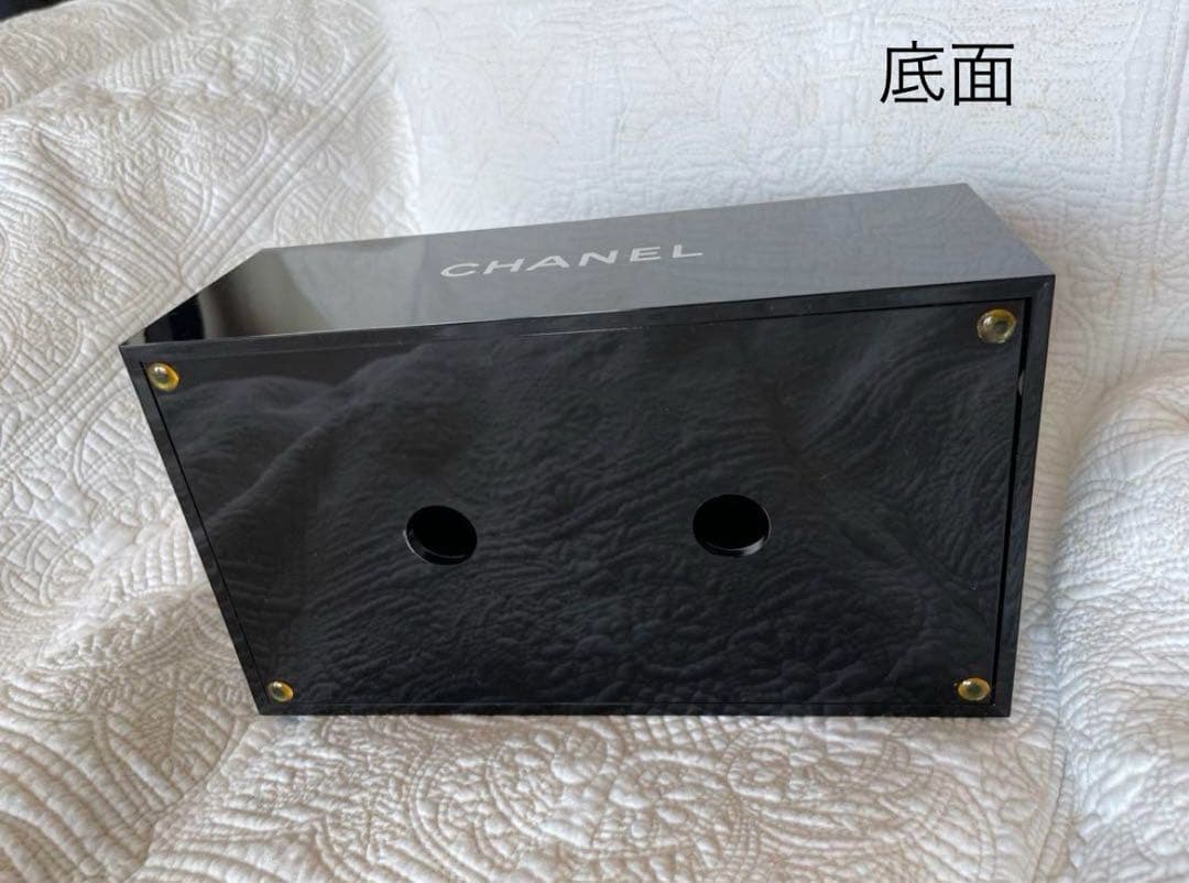 シャネル　ティッシュボックス　CHANELティッシュボックス　ノベルティ　贈答品
