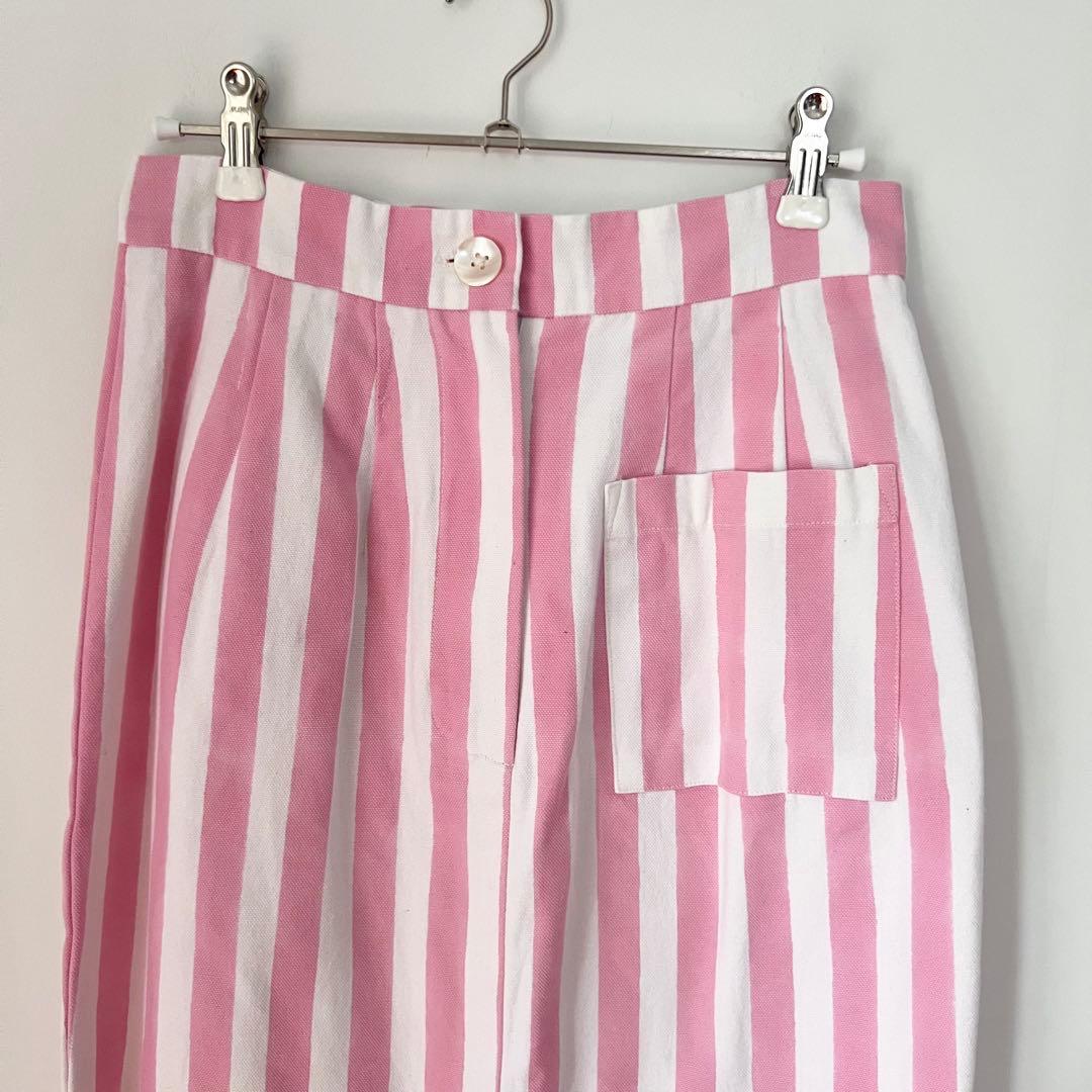 美品■ロンハーマン SZ Blockprints ストライプスカート■