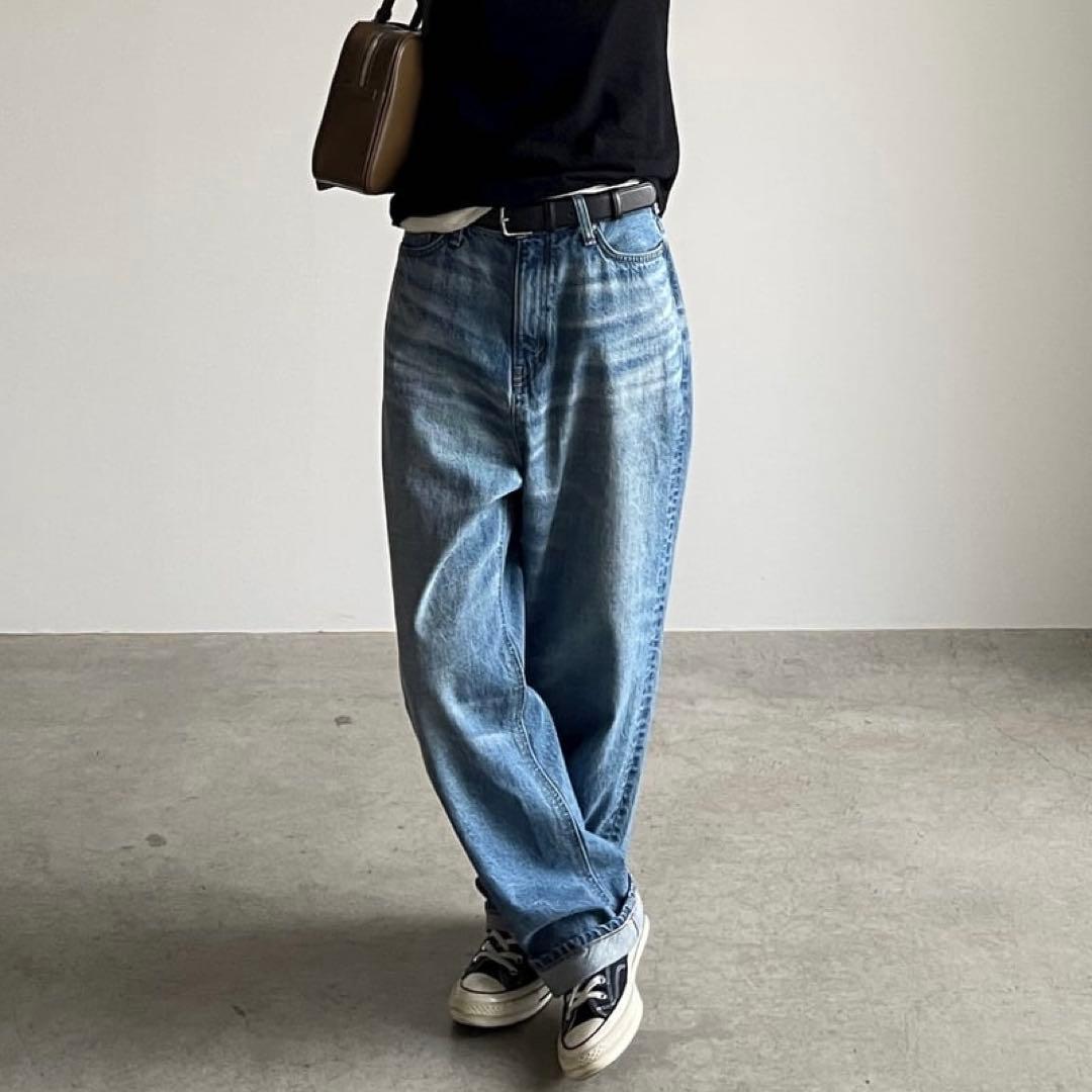 Kokomo様❤️極美品❤️FASHIRU × SOMETHING バギーフィット