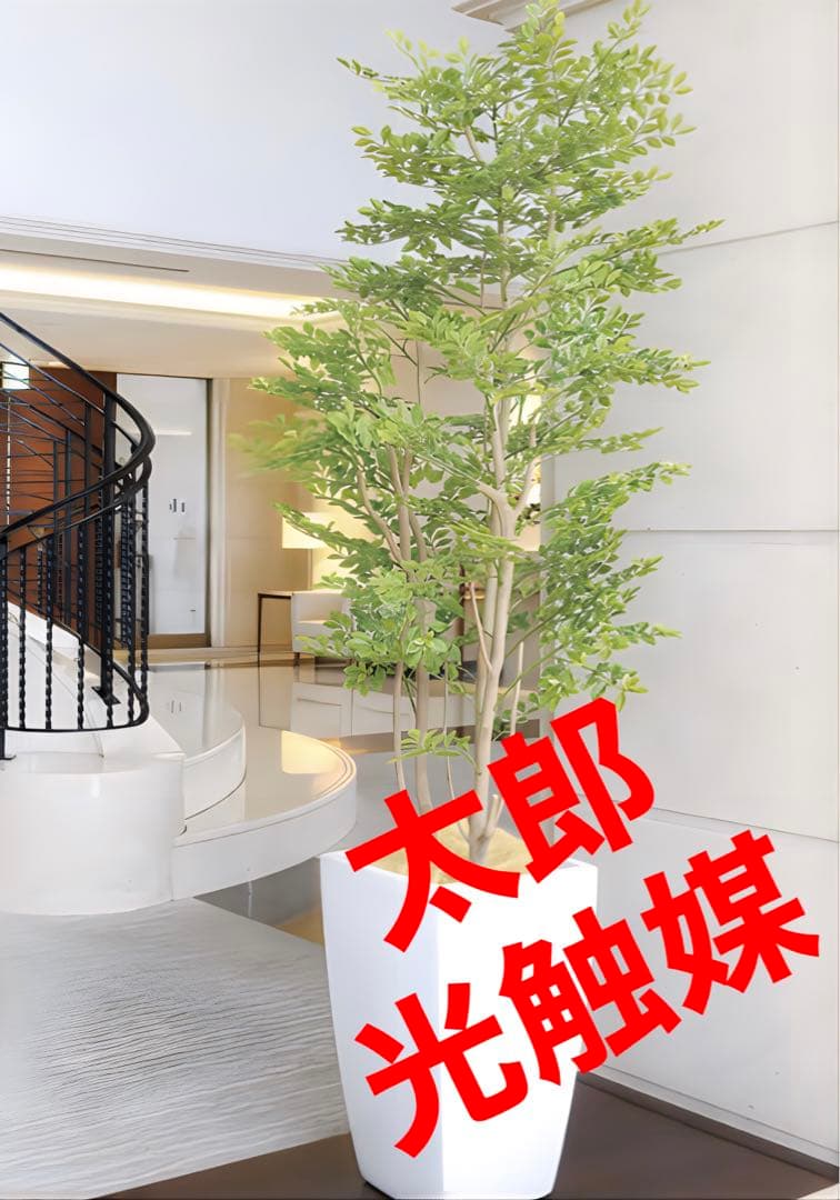 光触媒　人工観葉植物　フェイクグリーン　アーバンゴールデンリーフ1.8m