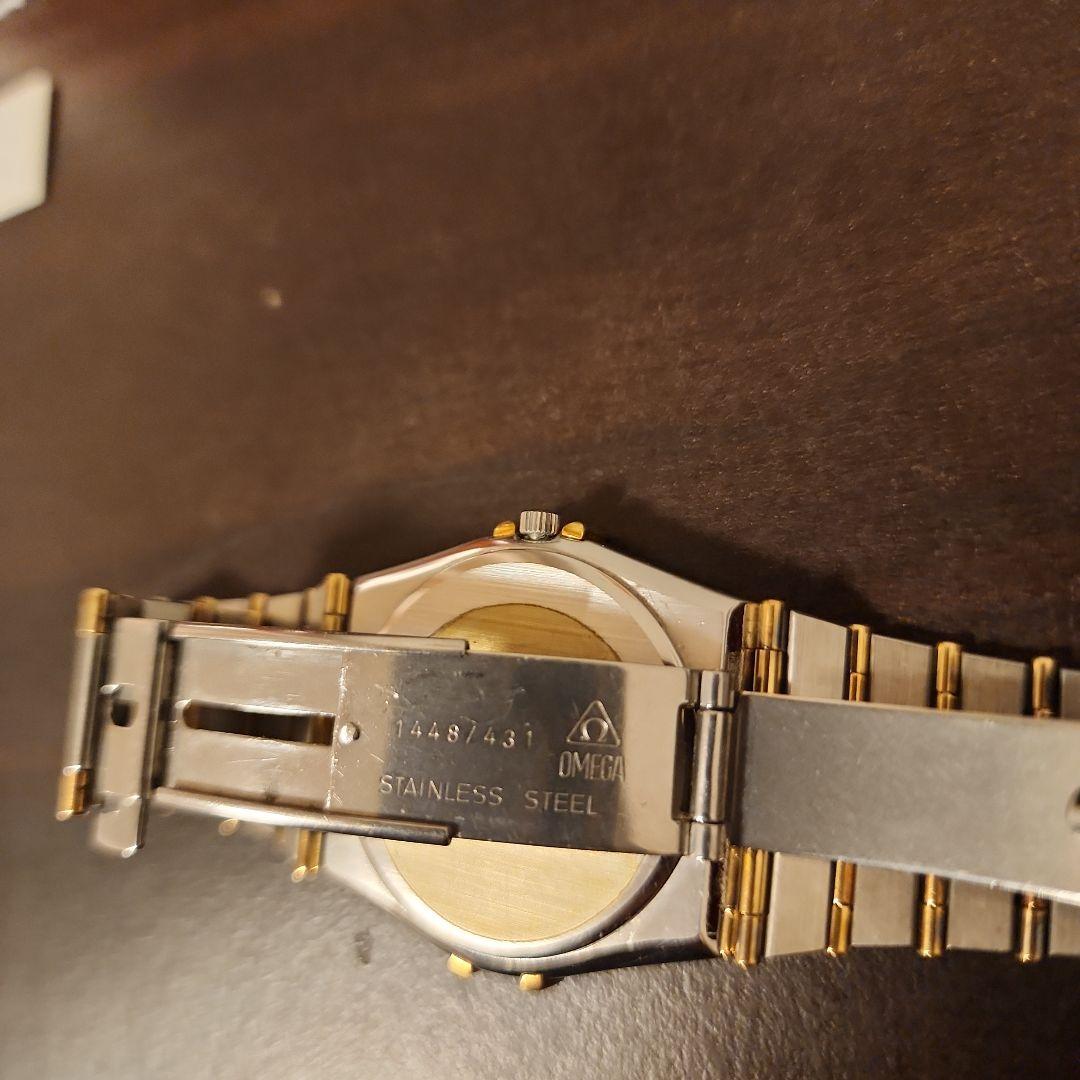 OMEGA　オメガ　コンステレーション　ダイヤ　クォーツ　メンズサイズ