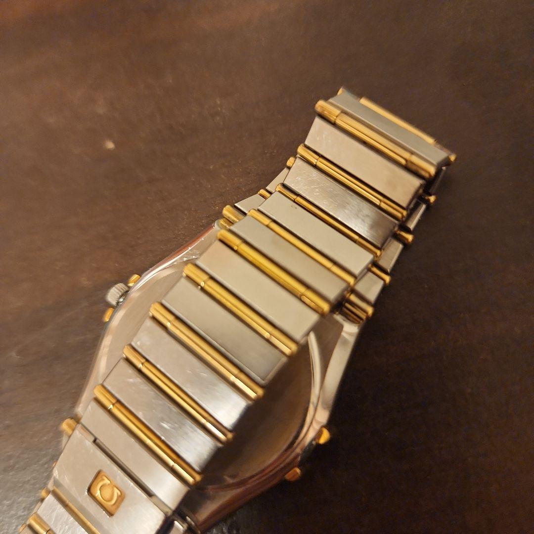 OMEGA　オメガ　コンステレーション　ダイヤ　クォーツ　メンズサイズ