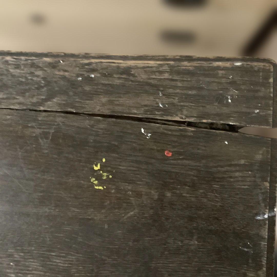 昭和レトロ　机　学習机　勉強机　作業台　テーブル　ヴィンテージ　アンティーク