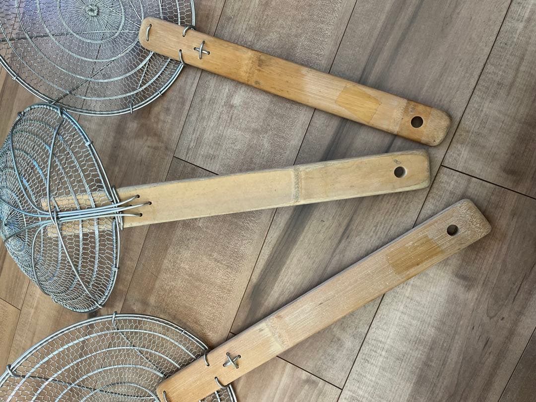 プロ仕様中華油こし、そば揚げ　3本セット