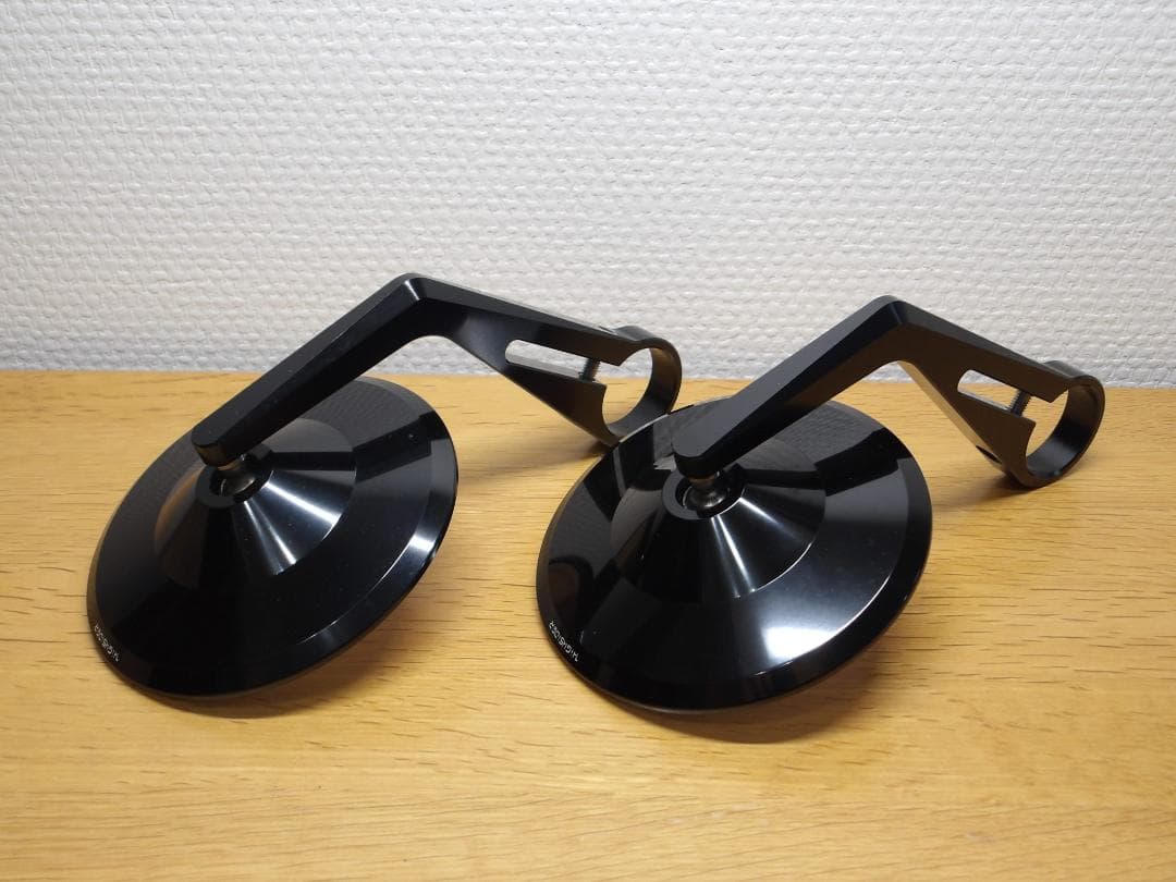 デイトナ　バーエンドミラー　ハイサイダー　モンタナ（ブラック）２本セット