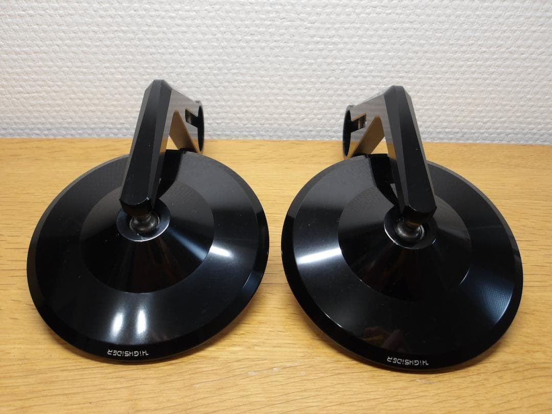 デイトナ　バーエンドミラー　ハイサイダー　モンタナ（ブラック）２本セット