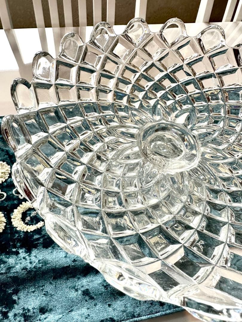 Old Baccarat オールドバカラ DEPOSE ディアマンカレコンポート