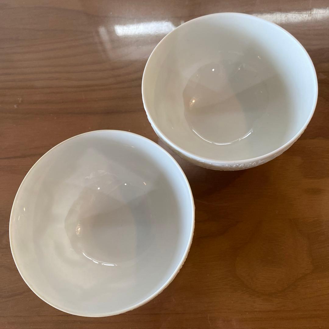 魔笛　ローゼンタール ボウル　ホワイト　ビョルン　サラダボウル　デザート　ペア