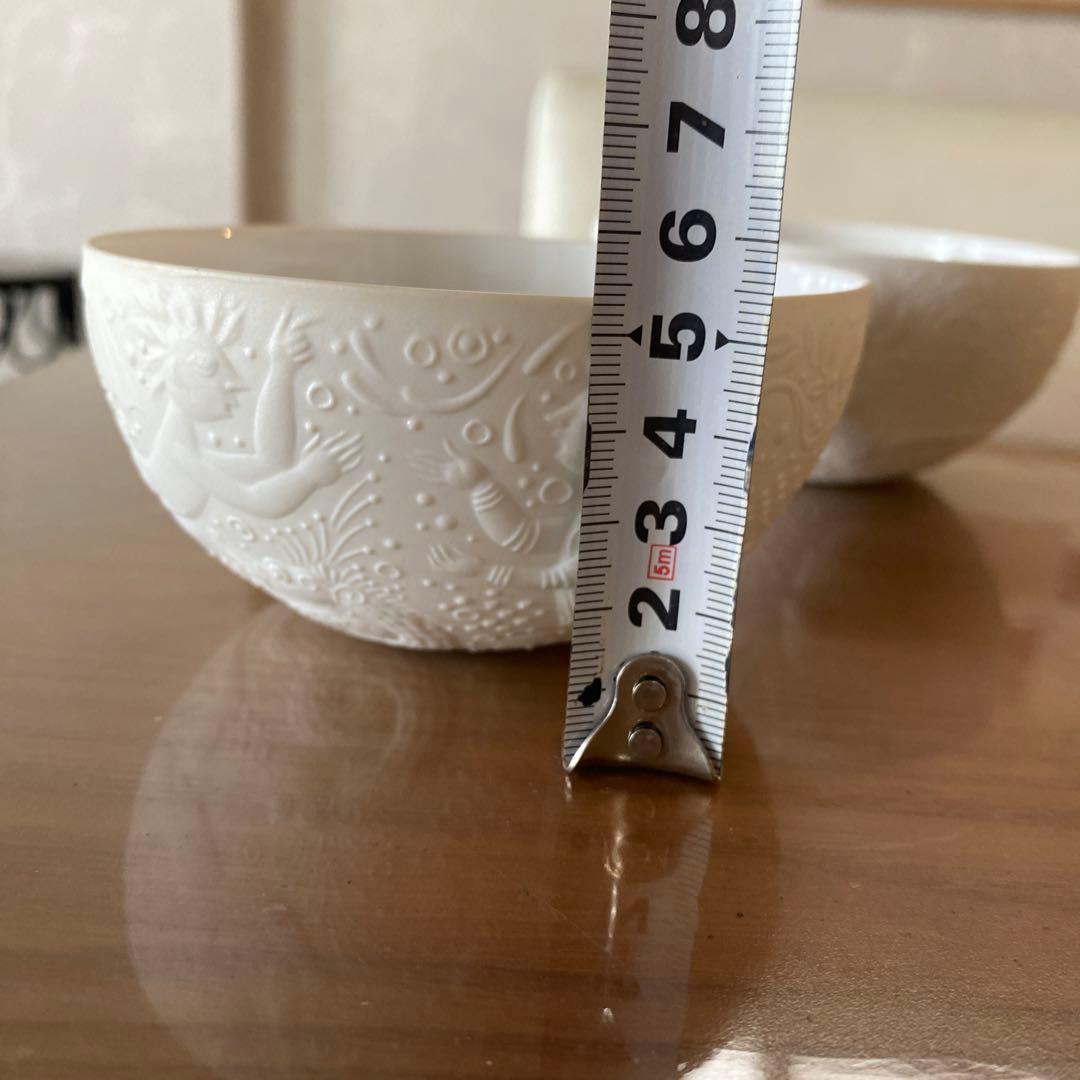 魔笛　ローゼンタール ボウル　ホワイト　ビョルン　サラダボウル　デザート　ペア