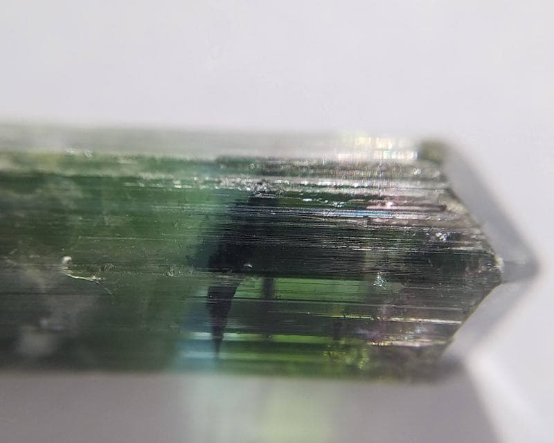 282 マルチカラー トルマリン キャッツアイ ブラジル産 結晶 原石