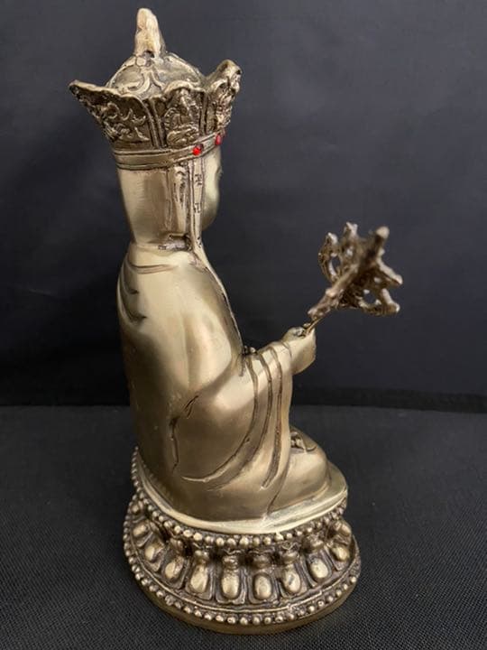 地蔵 菩薩 観音 銅製 仏像 彫刻 置物 開運 風水 骨董 古美術 アンティーク