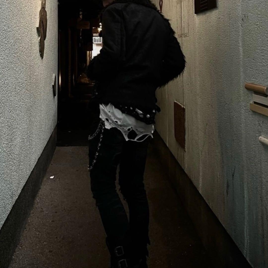 ダメージ タンクトップ ifsixwasnine lgb kmrii