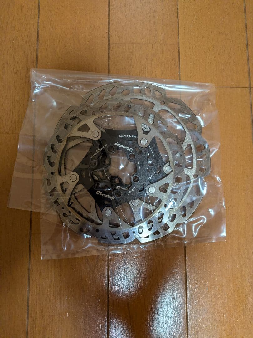 SWISS STOP　径F160/R140mm ディスクローター 前後セット