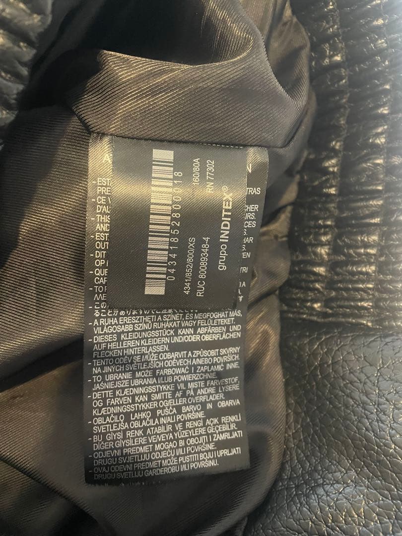 土日限定値下げ‼️ZARA フェイクレザージャケットXS