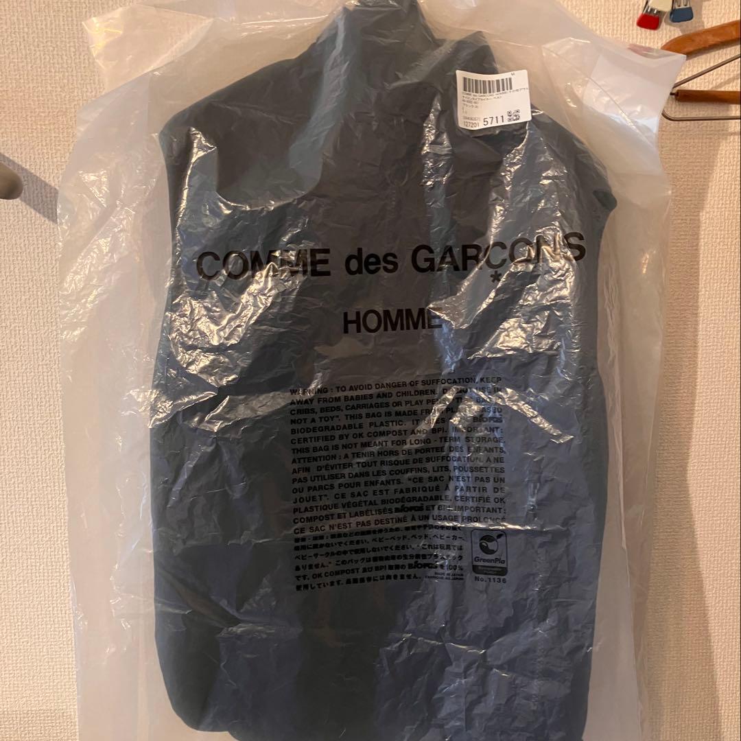 新品 完売品 コムデギャルソンオム ナイロンタイプライターベスト ジャケット