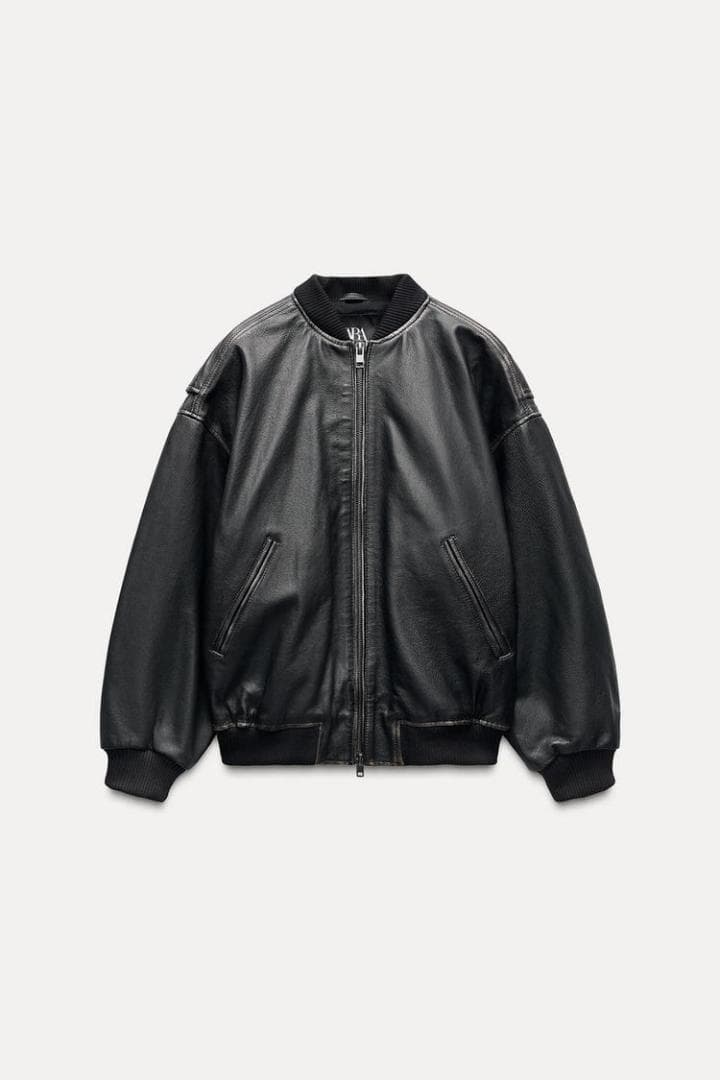 ＺＡＲＡ　新品【本革】　ヴィンテージ レザージャケット