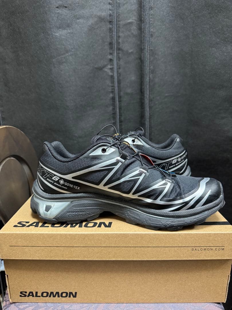 SALOMON XT-6 GTX ブラック/グレー 27.0cm