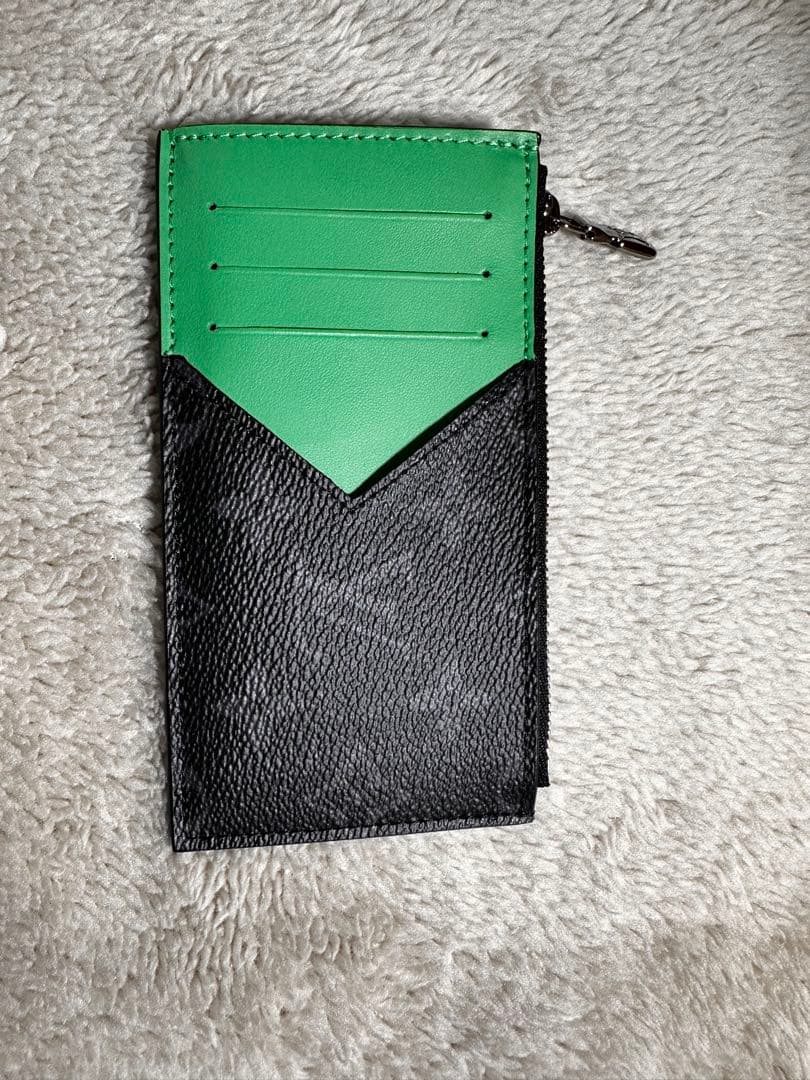 ルイ・ヴィトン　カードホルダー　バンブーグリーン　日本限定