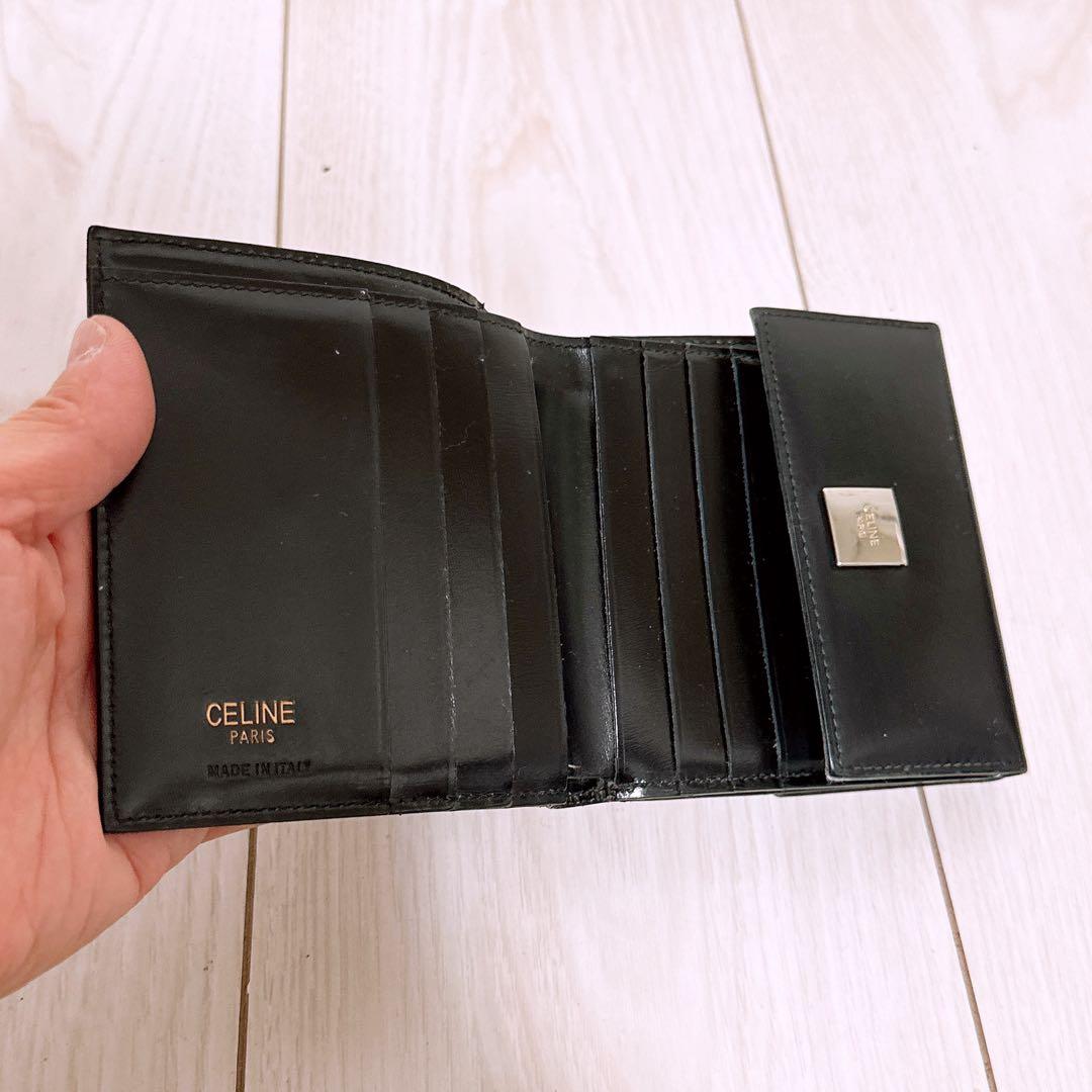 『格安』CELINE(セリーヌ)折財布　レザー