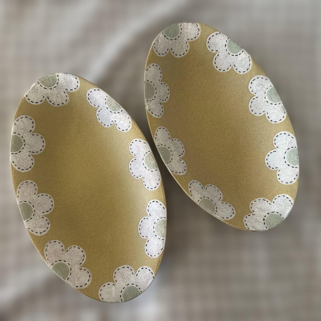 三ッ持啓　ボウルとオーバル皿のセット