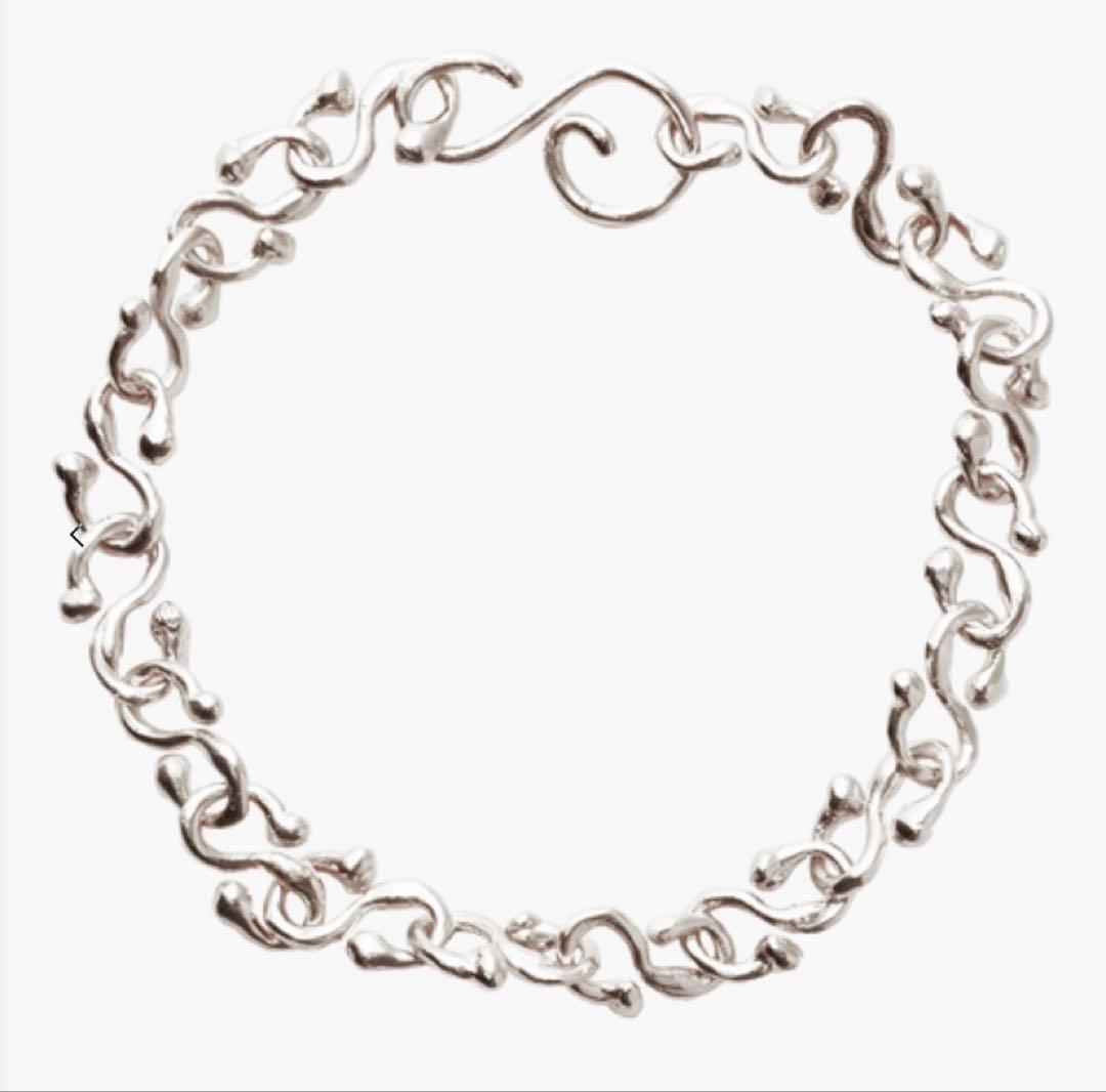 Simuero 925スターリングシルバーブレスレット　ours モーガン蔵人